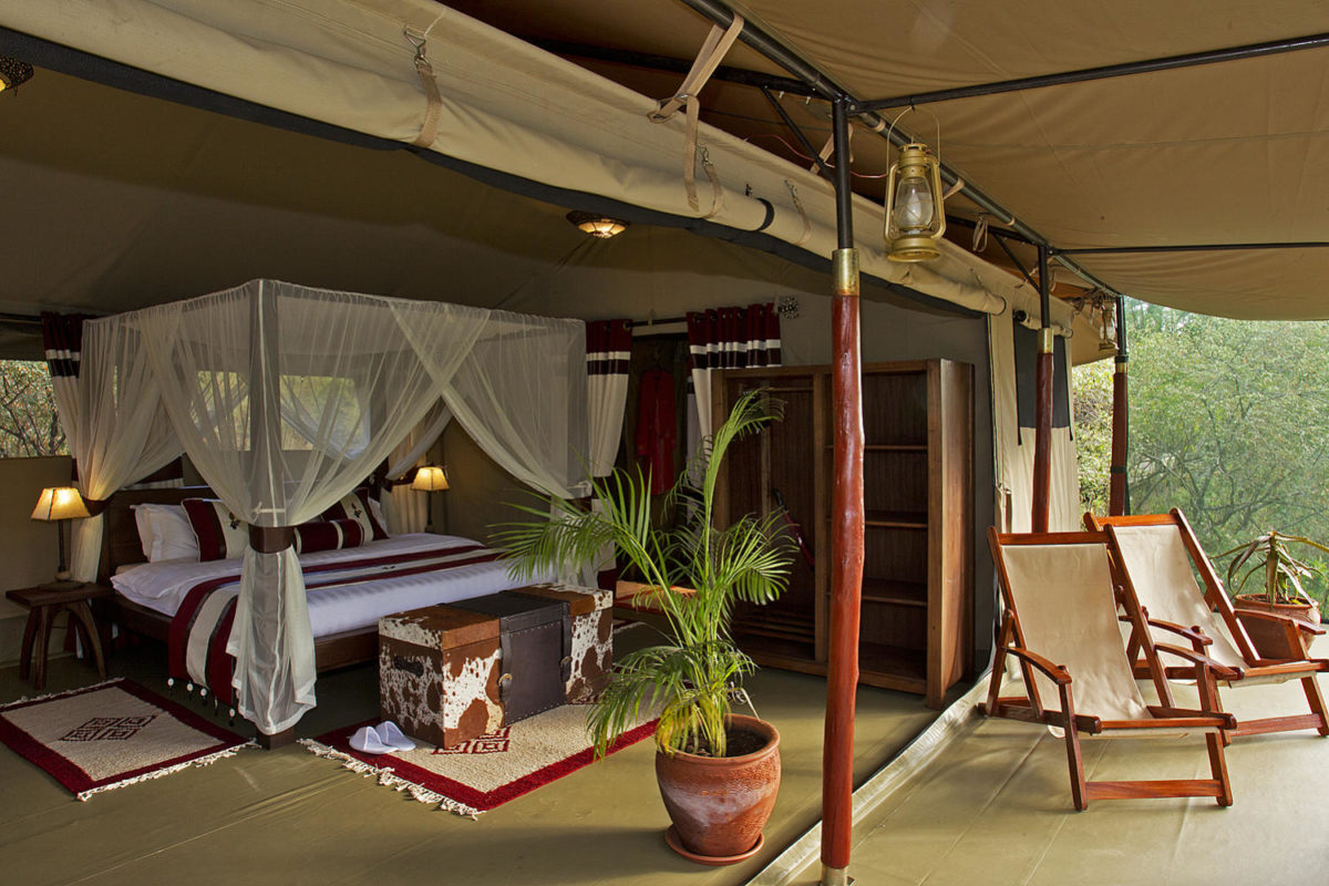 Private Wing Tented Room